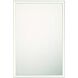 Nixon 36 X 24 inch Silver Mirror