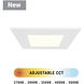 Midway LED White Recessed Fixture