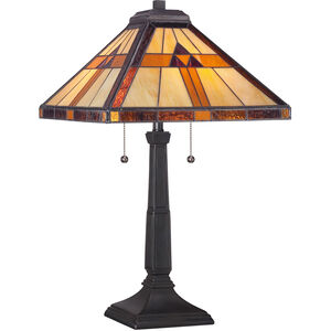 Bryant 23 inch 75.00 watt Authentic Bronze Table Lamp Portable Light, Naturals