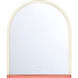 Serin 30 X 1 inch Red Mirror