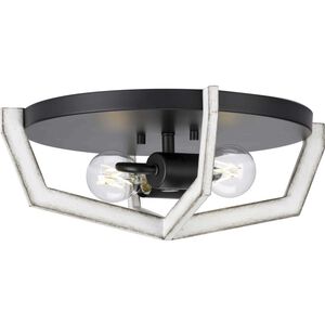 Galloway 2 Light 15.00 inch Flush Mount