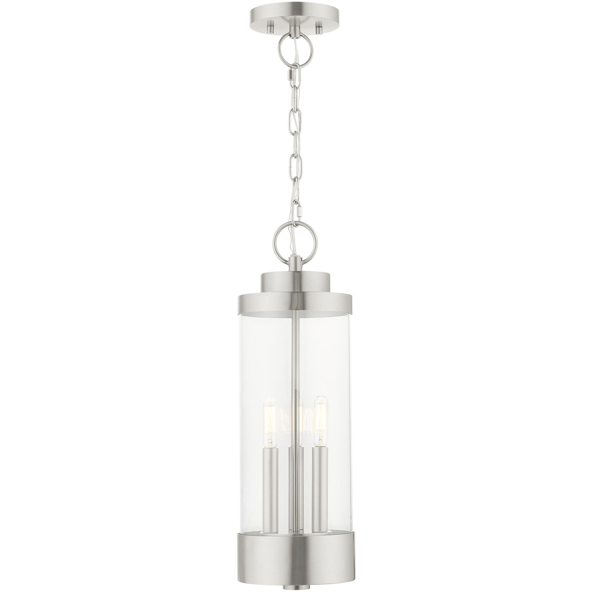 Hillcrest 3 Light 6.50 inch Outdoor Pendant/Chandelier