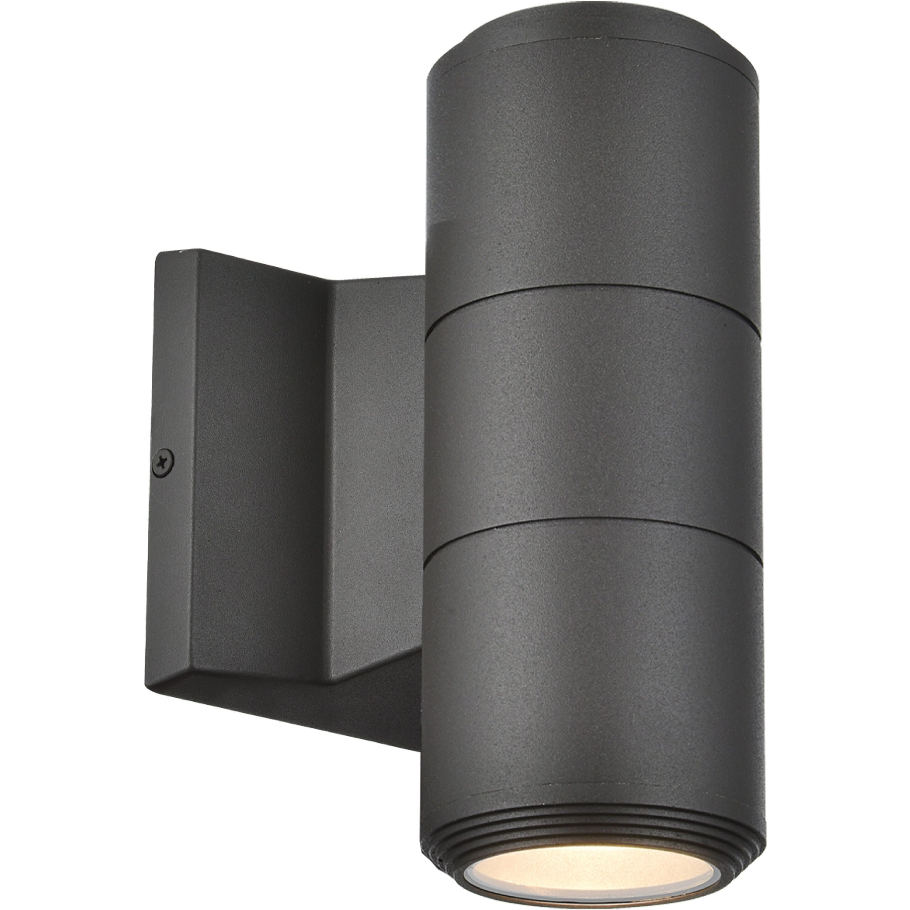 Oslo LED 10.25 inch Matte Black Outdoor Wall Sconce