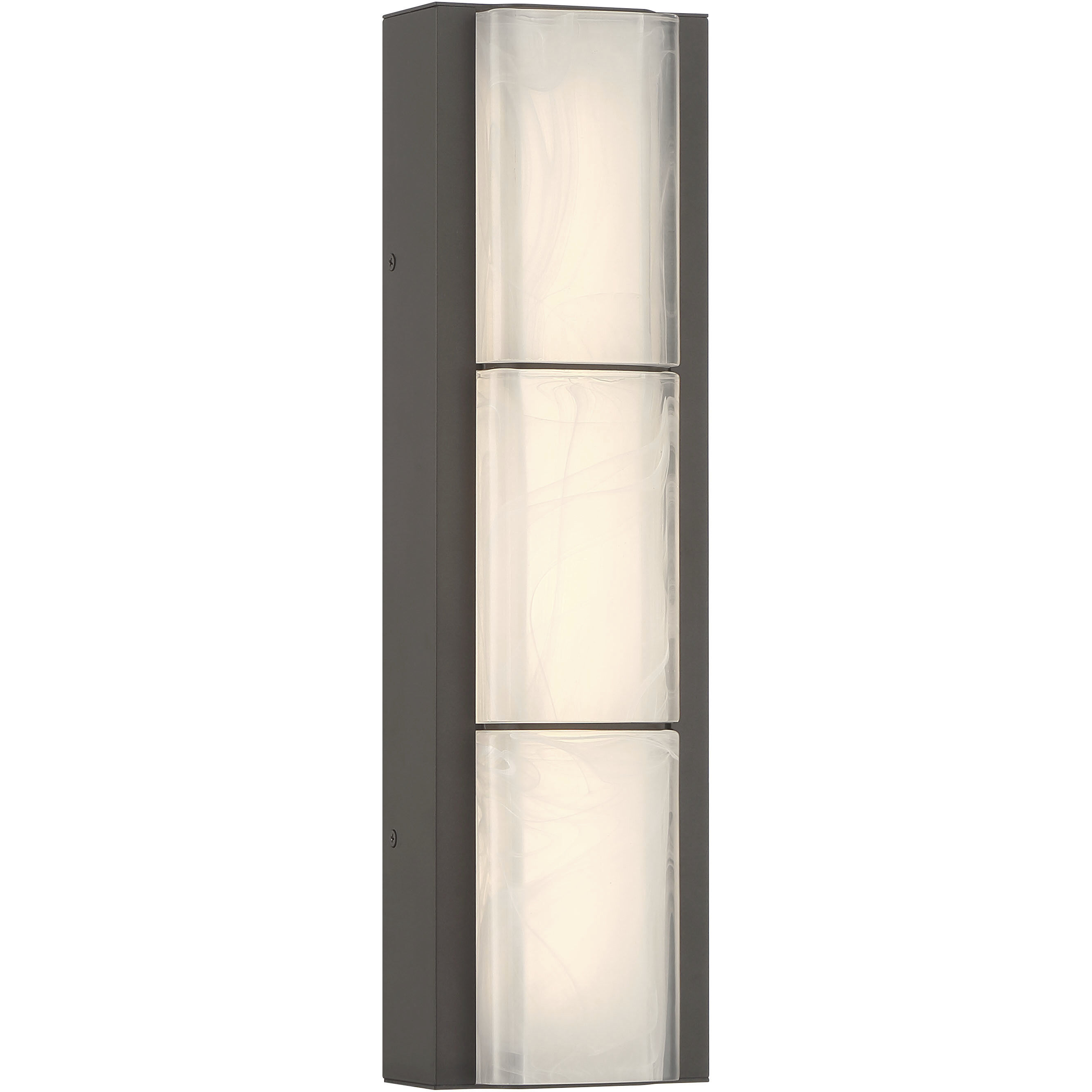 Gibraltar LED 18.25 inch Sand Bronze Outdoor Wall Sconce