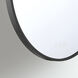 Mrissa 45 X 21 inch Matte Black LED Mirror
