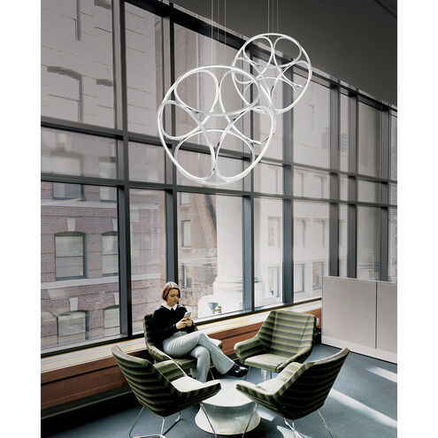 Glenview LED 34 inch Gold Chandelier Ceiling Light, Large