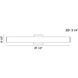 Landor LED 32 inch Chrome Wall Sconce Wall Light, Large