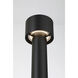 Passage 10 watt Black Outdoor Bollard