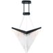 Vivien 1 Light 16 inch Black Chandelier Ceiling Light