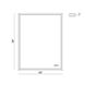Cerissa 36 X 28 inch Anodized Gold LED Mirror