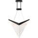 Vivien 1 Light 16 inch Black Chandelier Ceiling Light