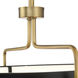 Pemberton LED 26 inch Brass Pendant Ceiling Light, Large
