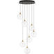 Iissa 7 Light 21 inch Gold Chandelier Ceiling Light in Clear