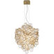 Trento 7 Light 10.5 inch Gold Chandelier Ceiling Light