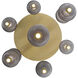 Palmas 7 Light 24 inch Gold Chandelier Ceiling Light