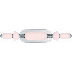Lansdowne 1 Light 22 inch Polished Nickel Vanity Light Wall Light