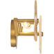 Sue Anne 3 Light 29.5 inch Gold Vanity Light Wall Light