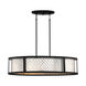 Grado 5 Light 14 inch Chrome Pendant Ceiling Light