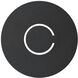 Orbit LED 3.23 inch Black Outdoor Wall Mount