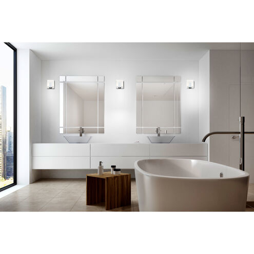 Canmore LED 5 inch Chrome Vanity Light Wall Light