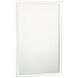Nixon 36 X 24 inch Silver Mirror