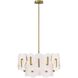 Nuvola 2 Light 24 inch Gold Chandelier Ceiling Light