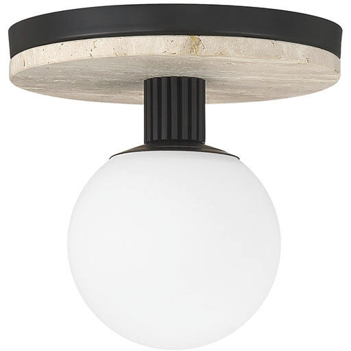 Carnagie 1 Light 8.00 inch Flush Mount