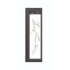 Aerie LED 20 inch Silver and Black Outdoor Wall Sconce, Both Indoor/Outdoor