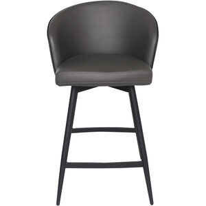 Webber 37 inch Grey Swivel Counter Stool