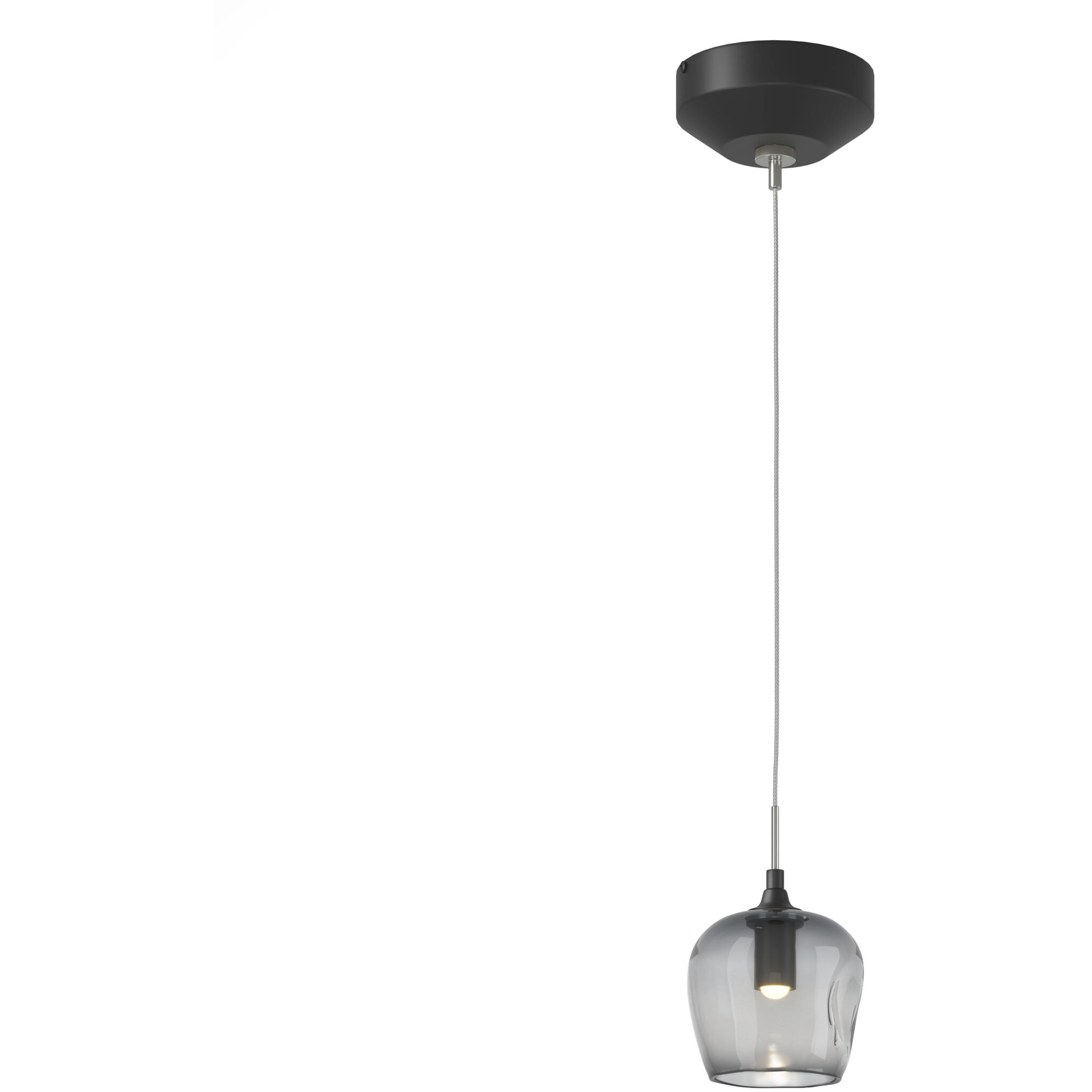 Ume 1 Light 6.2 inch Black Mini Pendant Ceiling Light - Open Box