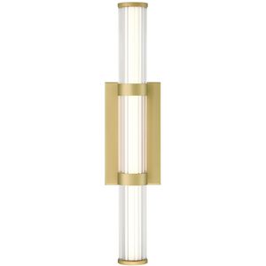 Fayton 1 Light 21 inch Gold Outdoor Wall Sconce