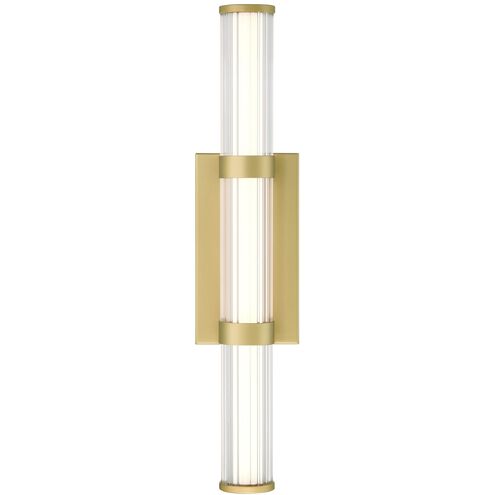 Fayton 1 Light 21 inch Gold Outdoor Wall Sconce