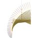 Voltik 72 Light 29 inch Gold Chandelier Ceiling Light