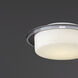 Logen LED 8 inch White Flush Mount Ceiling Light