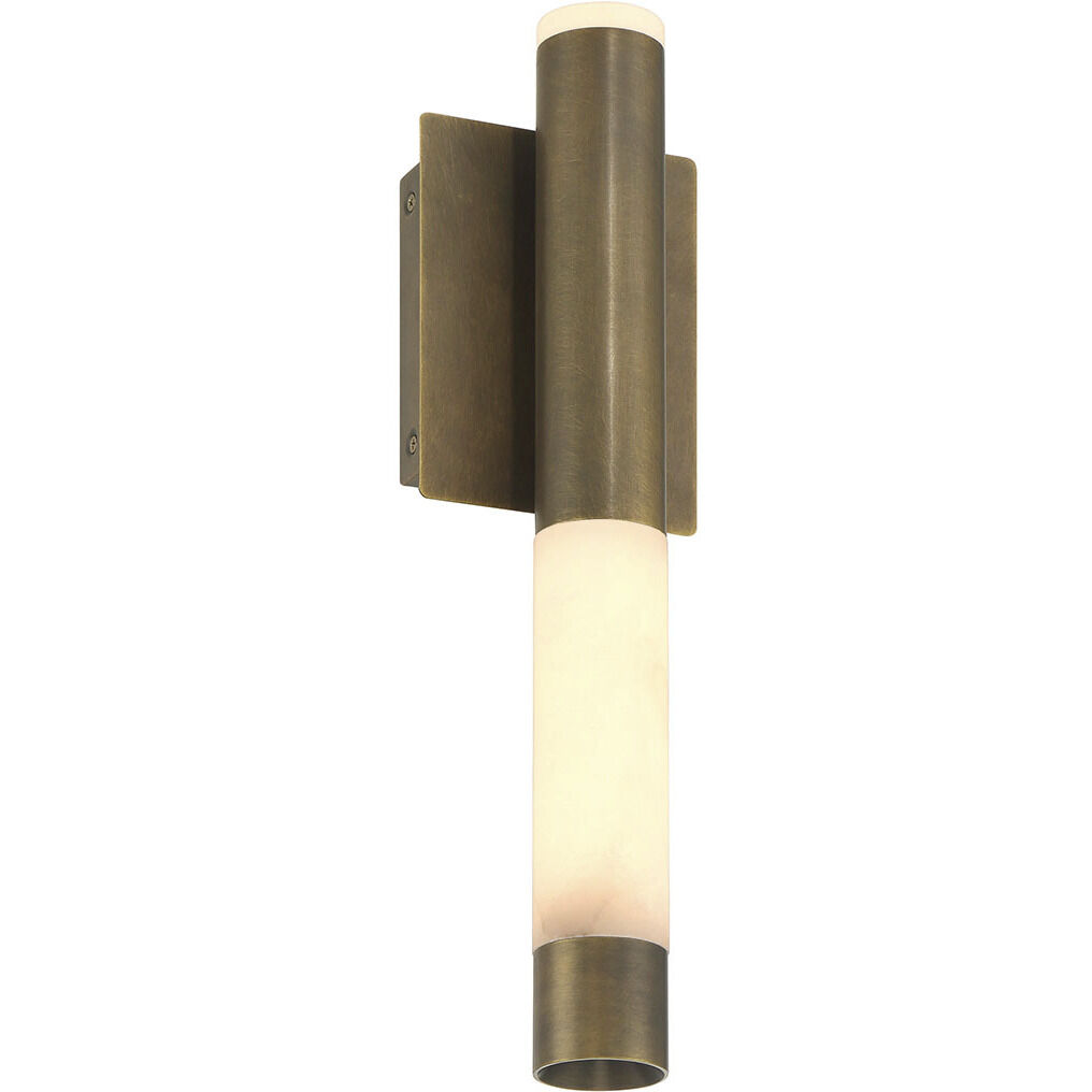 Ronda LED 4.75 inch Weathered Brass ADA Wall Sconce Wall Light