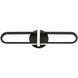 Botton Wall Sconce Wall Light in Black, Small