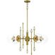 Traiton 5 Light 36 inch Gold Chandelier Ceiling Light