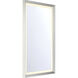 Artell 36 X 24 inch Brushed Silver LED Mirror