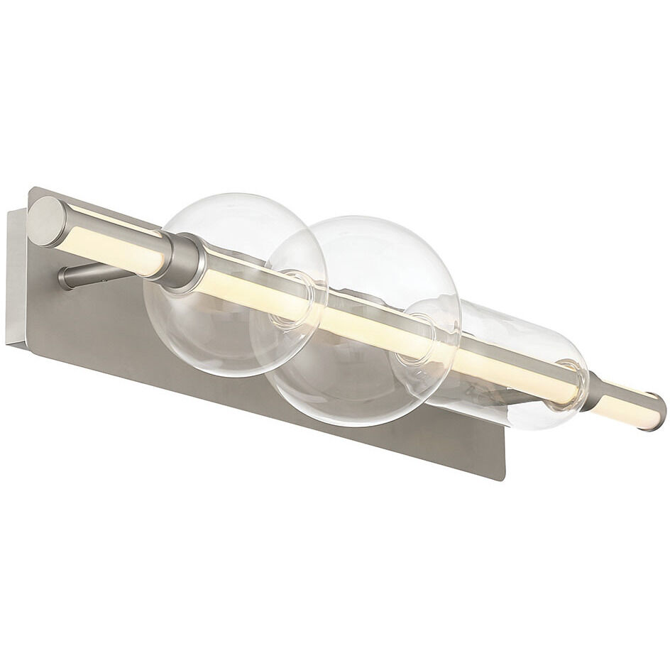 Lucent LED 34 inch Satin Nickel Vanity Light Wall Light