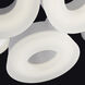 Glendale LED 20 inch White Chandelier Ceiling Light