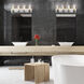 Pista LED 26 inch Black Vanity Light Wall Light