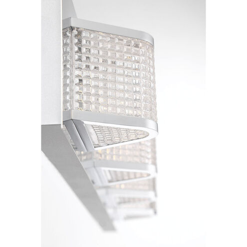 Belgroue LED 28 inch Chrome Vanity Light Wall Light