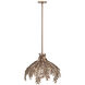 Jalore 3 Light 22 inch Bronze Chandelier Ceiling Light