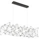 Leonardell LED 21.75 inch Black Chandelier Ceiling Light