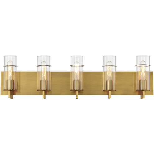 Pista LED 33.75 inch Gold Vanity Light Wall Light