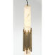 Venna LED 3 inch Antique Brass Pendant Ceiling Light