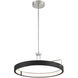 Pemberton LED 26 inch Satin Nickel Pendant Ceiling Light, Large