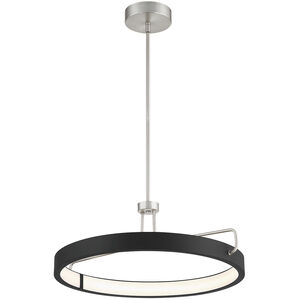 Pemberton LED 26 inch Satin Nickel Pendant Ceiling Light, Large