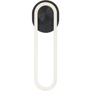 Swing 1 Light 18 inch Black Outdoor Wall Sconce