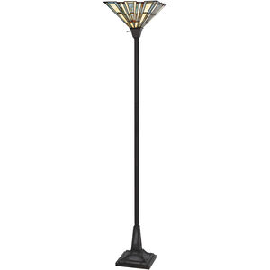 3101 Tiffany 72 inch 150.00 watt Dark Bronze Torchiere Portable Light